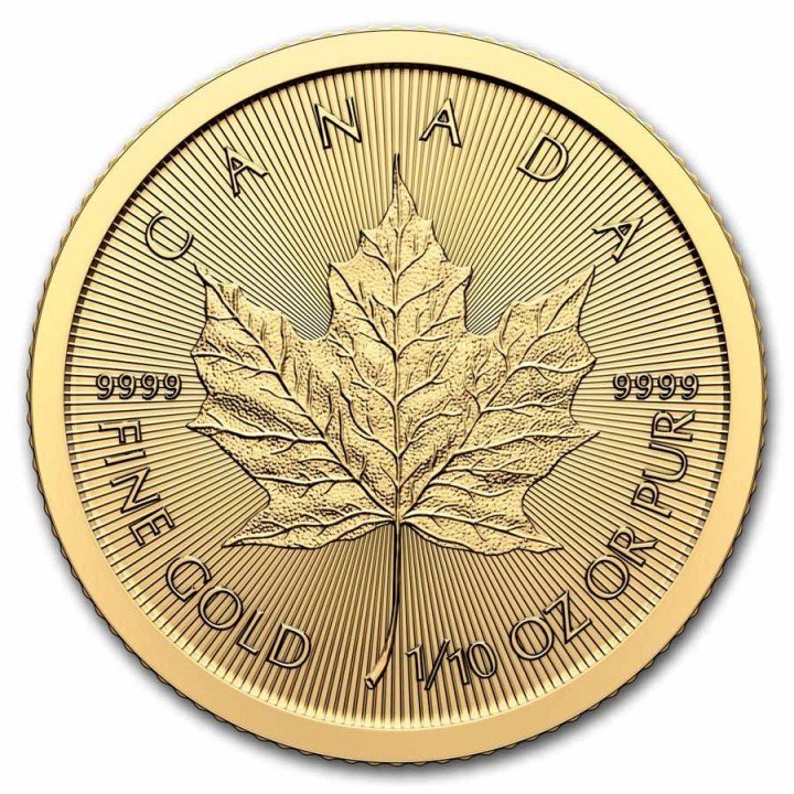 Canada Foglia d'Acero d'oro 5 Dollari (FIOR DI CONIO)