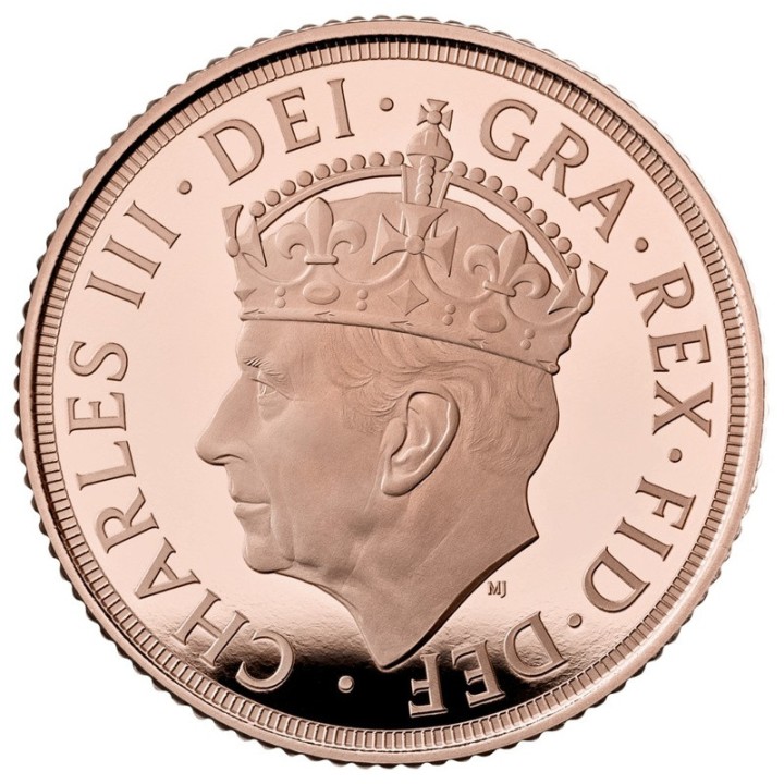 Sterlina oro 2023 - Re Carlo III versione PROOF