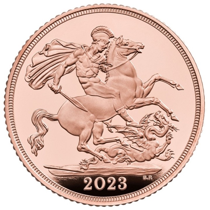 Sterlina oro 2023 - Re Carlo III versione PROOF