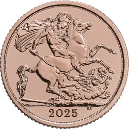 Sterlina oro 2025 Re Carlo III (FIOR DI CONIO) 916,7/1000 - Euronummus SpA