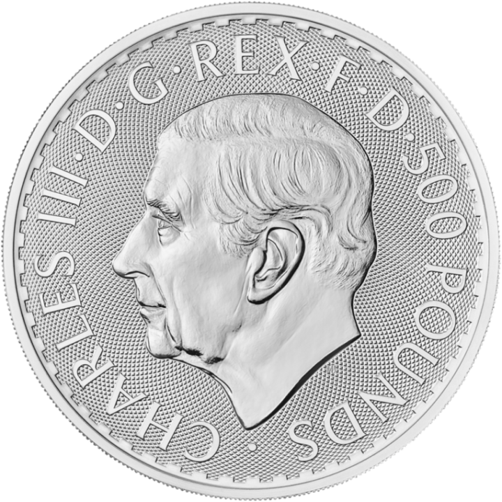 Britannia 1 Kg argento Re Carlo III 2025
