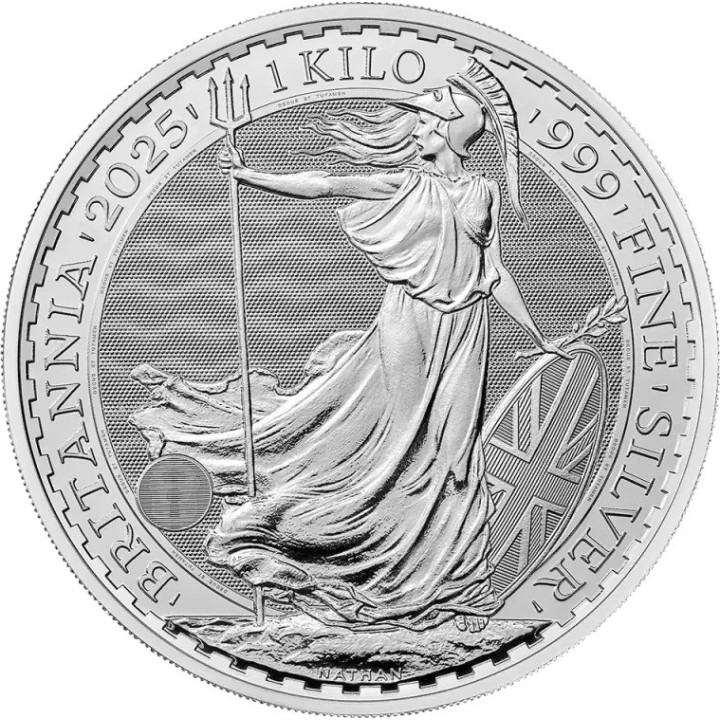 Britannia 1 Kg argento Re Carlo III 2025