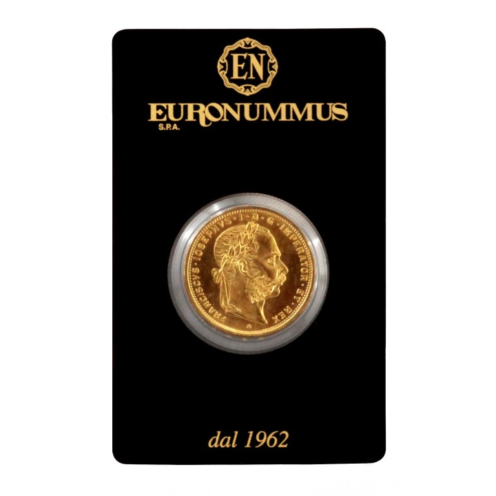 Marengo Austriaco d'oro 20 Franchi Francesco Giuseppe I - Euronummus SpA