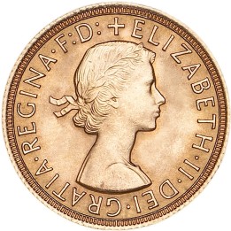 Sterlina Elisabetta II (Fiocco)