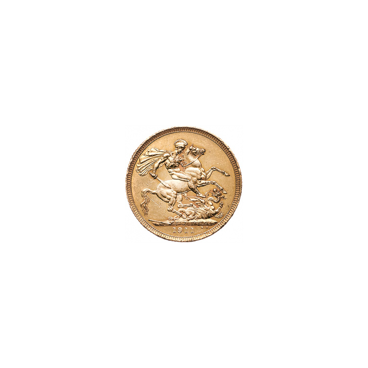 Sterlina Giorgio V in oro 916,7/1000 - Euronummus SpA
