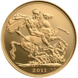 Sterlina oro 2011 (FIOR DI CONIO)