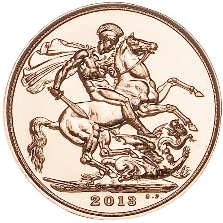 Sterlina oro 2013 (FIOR DI CONIO)