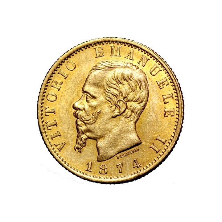 Marengo 20 Lire Vittorio Emanuele II (Italia)
