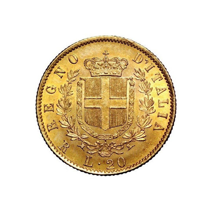 Marengo 20 Lire Vittorio Emanuele II (Italia)