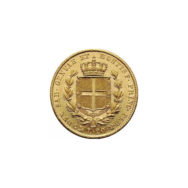 Marengo 20 Lire Carlo Alberto (Italia)