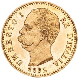 Marengo 20 Lire Umberto I (Italia)