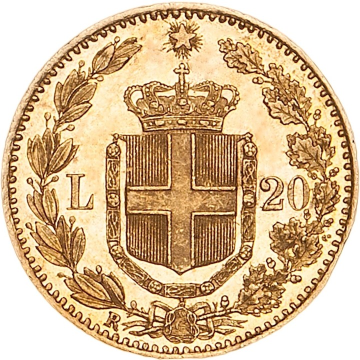Marengo 20 Lire Umberto I (Italia)