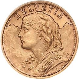 Marengo 20 Franchi Vreneli (Svizzera)