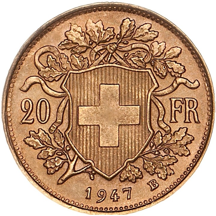 Marengo 20 Franchi Vreneli (Svizzera)