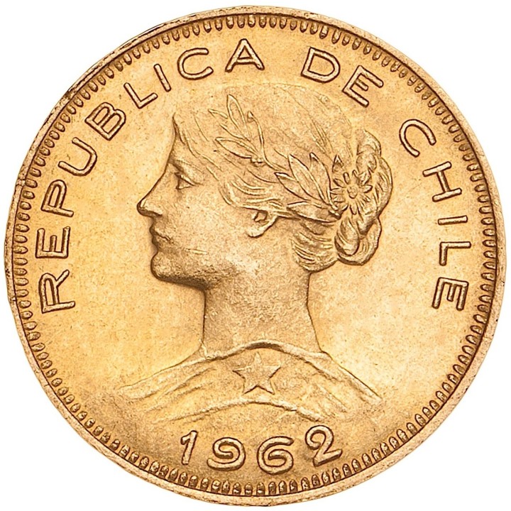 Chile 100 Pesos oro