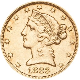 5 Dollari Liberty