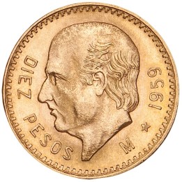 Messico 10 Pesos oro