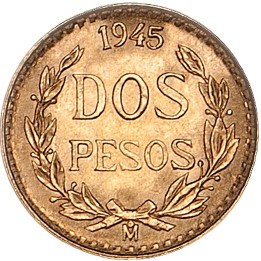 Messico 2 Pesos oro