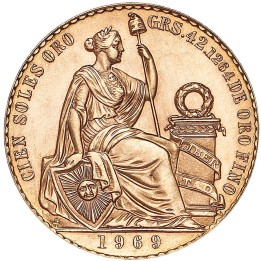 Perù 100 Soles oro