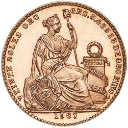 Perù 20 Soles oro