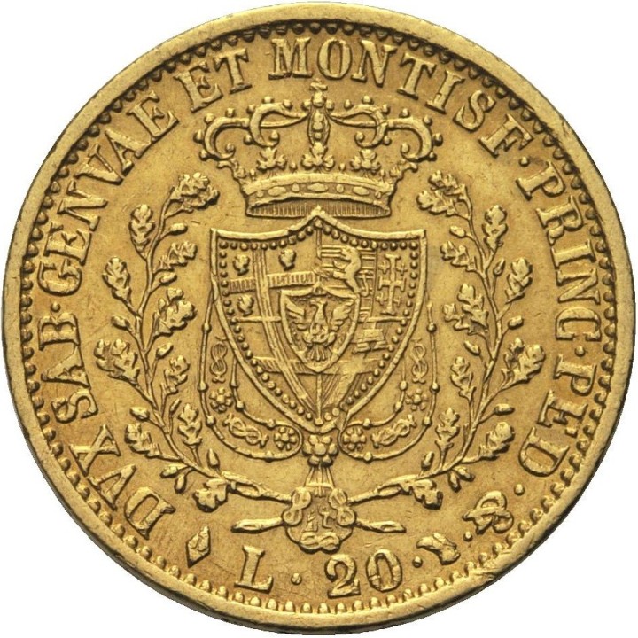 Marengo 20 Lire Carlo Felice (Italia)