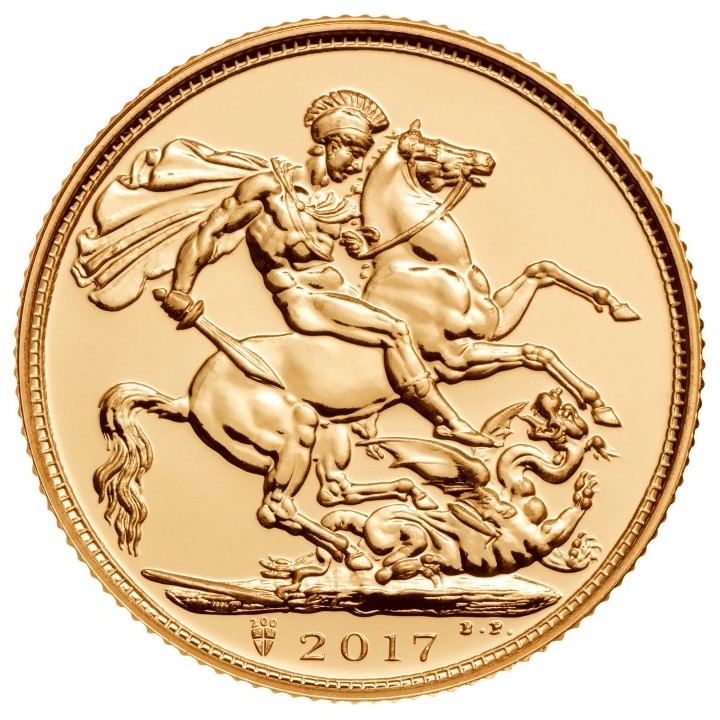 Sterlina oro 2017 (emissione celebrativa 200 anni) (FIOR DI CONIO)